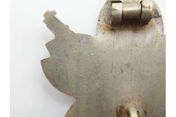 当時物　旧日本軍　陸軍　小銃射撃徽章　徽章2点セット(勲章、ミリタリー、軍隊、軍物、バッチ、バッジ、木箱付き)(R-081358)