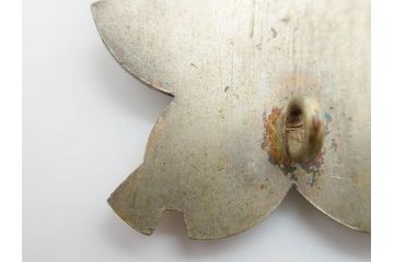 当時物　旧日本軍　陸軍　小銃射撃徽章　徽章2点セット(勲章、ミリタリー、軍隊、軍物、バッチ、バッジ、木箱付き)(R-081358)