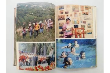 1983年　モンゴル?　ロシア?　写真集(青年団、共産主義青年同盟、コムソモール、カザフ・ソビエト社会主義共和国、レーニン、アンドロポフ、資料、写真帳、古本)(R-081360)