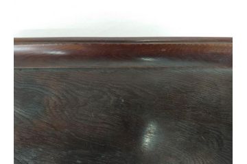 時代物　肥松盆　角盆　煎茶盆　茶道具　味わい深いお盆2点セット(木製、トレイ、トレー)(R-081365)