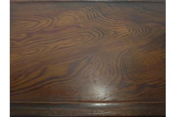時代物　肥松盆　角盆　煎茶盆　茶道具　味わい深いお盆2点セット(木製、トレイ、トレー)(R-081365)