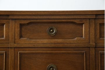 中古　DREXEL HERITAGE(ドレクセルヘリテイジ)　上品な佇まいが魅力のマホガニー材製サイドボード(サイドチェスト、引き出し)(定価約70万円)(R-081369)