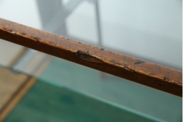 イギリスアンティーク　シンプルなデザインが取り入れやすいカウンターガラスケース(Gケース、ショーケース、ディスプレイケース、コレクションケース、飾り棚、収納棚、戸棚、陳列棚、店舗什器、英国)(R-081373)