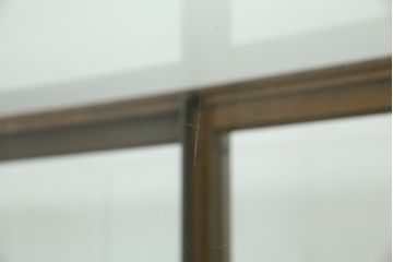 イギリスアンティーク　シンプルなデザインが取り入れやすいカウンターガラスケース(Gケース、ショーケース、ディスプレイケース、コレクションケース、飾り棚、収納棚、戸棚、陳列棚、店舗什器、英国)(R-081373)