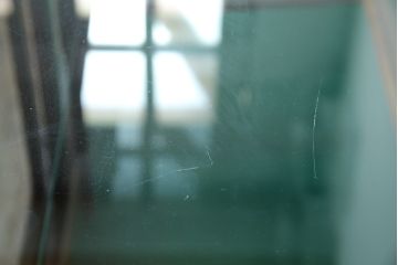 イギリスアンティーク　シンプルなデザインが取り入れやすいカウンターガラスケース(Gケース、ショーケース、ディスプレイケース、コレクションケース、飾り棚、収納棚、戸棚、陳列棚、店舗什器、英国)(R-081373)