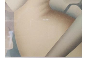 真作　東郷青児　「花」　222/275　リトグラフ(人物、女性、版画、額付き、絵画、落款印、サイン付き、外箱付き)(R-081384)