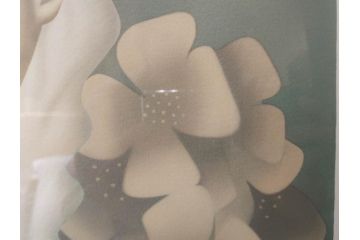 真作　東郷青児　「花」　222/275　リトグラフ(人物、女性、版画、額付き、絵画、落款印、サイン付き、外箱付き)(R-081384)