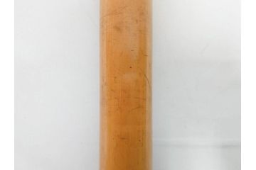 時代物　在銘 松月　都山流　竹　銀歌口　金象嵌　継銀　約55cm　1尺8寸　尺八(木管楽器、和楽器、民謡、袋付き、一尺八寸)(R-081385)