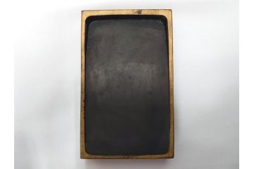 時代物　明治期　梨地　高蒔絵　桐鳳凰図　雅趣に富んだ硯箱(菊、花、風景、木製、漆器、漆芸、書道具、水差、水滴)(R-081386)