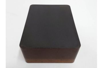 時代物　明治期　梨地　高蒔絵　桐鳳凰図　雅趣に富んだ硯箱(菊、花、風景、木製、漆器、漆芸、書道具、水差、水滴)(R-081386)
