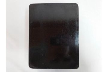時代物　明治期　梨地　高蒔絵　桐鳳凰図　雅趣に富んだ硯箱(菊、花、風景、木製、漆器、漆芸、書道具、水差、水滴)(R-081386)