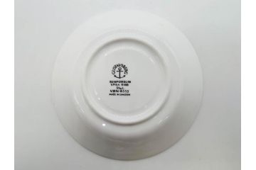 ビンテージ　スウェーデン　GUSTAVSBERG(グスタフスベリ)　SPISA RIBB　スピサ リブ　シックな雰囲気のコーヒーカップ&ソーサー2客セット(ヴィンテージ、Stig Lindberg、スティグ・リンドベリ、S&C、碗皿、洋食器、北欧)(R-081390)