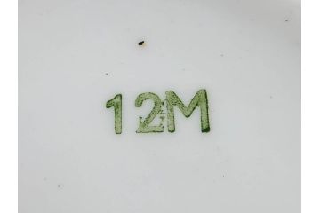 ビンテージ　スウェーデン　GUSTAVSBERG(グスタフスベリ)　SPISA RIBB　スピサ リブ　シックな雰囲気のコーヒーカップ&ソーサー2客セット(ヴィンテージ、Stig Lindberg、スティグ・リンドベリ、S&C、碗皿、洋食器、北欧)(R-081390)