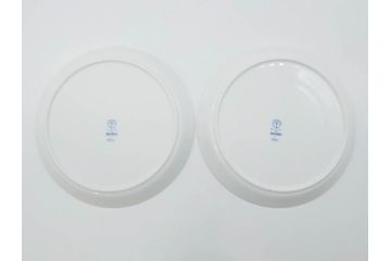 ビンテージ　スウェーデン　GUSTAVSBERG(グスタフスベリ)　BORO(ボロ)　食卓を和やかに演出するカップ&ソーサー2客セット(ヴィンテージ、Stig Lindberg、スティグ・リンドベリ、S&C、碗皿、洋食器、北欧)(R-081392)