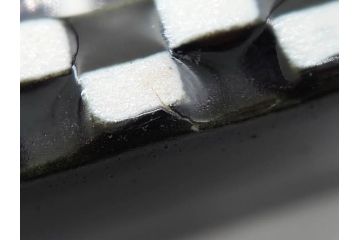 ビンテージ　スウェーデン　GUSTAVSBERG(グスタフスベリ)　DOMINO(ドミノ)　アッシュトレイ　PYNTA(ピンタ)　表情豊かなデザインが目を引くプレート2枚セット(花、フラワー、ヴィンテージ、Stig Lindberg、スティグ・リンドベリ、中皿、大皿、洋食器、北欧)(R-081393)