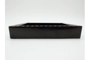 ビンテージ　スウェーデン　GUSTAVSBERG(グスタフスベリ)　DOMINO(ドミノ)　アッシュトレイ　PYNTA(ピンタ)　表情豊かなデザインが目を引くプレート2枚セット(花、フラワー、ヴィンテージ、Stig Lindberg、スティグ・リンドベリ、中皿、大皿、洋食器、北欧)(R-081393)