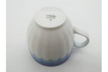 ビンテージ　ドイツ　Arzberg(アルツベルグ)　可憐な佇まいのトリオ2客セット(ヴィンテージ、カップ&ソーサー、S&C、プレート、碗皿、中皿、洋食器)(R-081394)
