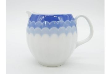ビンテージ　ドイツ　Arzberg(アルツベルグ)　優美なフォルムが見事なティーポット&クリーマー&シュガーポットセット(ミルクジャー、ミルクポット、ボンボン入れ、洋食器)(R-081396)