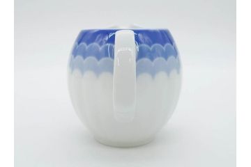ビンテージ　ドイツ　Arzberg(アルツベルグ)　優美なフォルムが見事なティーポット&クリーマー&シュガーポットセット(ミルクジャー、ミルクポット、ボンボン入れ、洋食器)(R-081396)