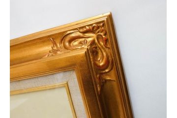 真作　林朝路　「ベルノン朝明け」　M15(15号)　絵画(油絵、油彩、風景、川辺、サイン入り、額装、外箱付き)(R-081400)