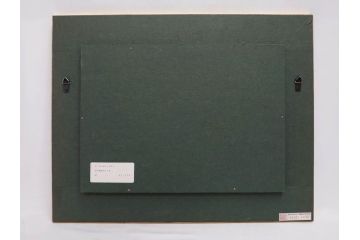 真作　クロード・デュポン=ゴモン　「ひと切れのスイカ」　P5(5号)　絵画(Claude DuPont-Gomont-Gomont、油絵、油彩、静物画、レモン、果物、額装、外箱付き)(R-081401)