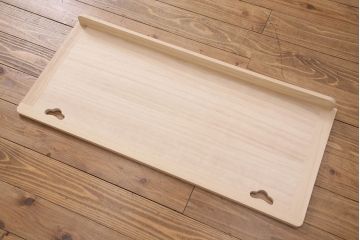 中古　伝統工芸品　気品漂う佇まいが魅力的な加茂総桐箪笥・上段(胴厚、総桐たんす、着物タンス、衣装箪笥、サイドボード、サイドキャビネット)(R-081403)