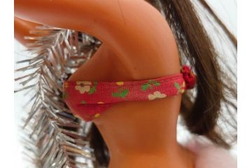 常磐ハワイアンセンター　フラガール　ハワイアンズ　高さ 約28cm　どこか懐かしさを感じる人形(ソフビ、フラダンス、踊り、女性、置物)(R-081417)