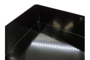 輪島塗　総沈金彫　菊花文　木製　絢爛豪華な文箱(金彩、書道具、硯箱、手許箱、小物入れ、漆器、漆芸)(R-081419)