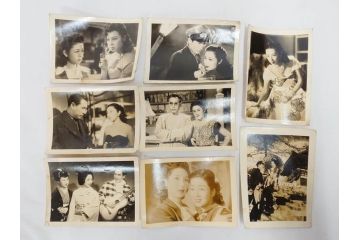 大映　松竹　東映　映画　ブロマイド　スチール写真104枚セット(白黒写真、女優、俳優、古写真、安宅家の人々、緑の仲間、泥にまみれて、心に花の咲く日まで、戦慄の七仮面)(R-081421)