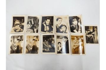 大映　松竹　東映　映画　ブロマイド　スチール写真104枚セット(白黒写真、女優、俳優、古写真、安宅家の人々、緑の仲間、泥にまみれて、心に花の咲く日まで、戦慄の七仮面)(R-081421)