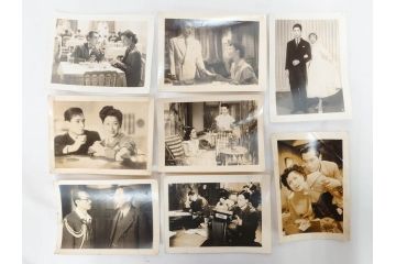 大映　松竹　東映　映画　ブロマイド　スチール写真104枚セット(白黒写真、女優、俳優、古写真、安宅家の人々、緑の仲間、泥にまみれて、心に花の咲く日まで、戦慄の七仮面)(R-081421)