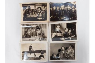 大映　松竹　東映　映画　ブロマイド　写真107枚セット(時代劇、女優、俳優、古写真、白黒写真、小津安二郎、宗方姉妹、赤穂義士、花の白虎隊、邦画)(R-081422)