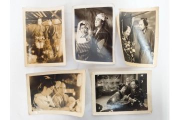 大映　松竹　東映　映画　ブロマイド　写真107枚セット(時代劇、女優、俳優、古写真、白黒写真、小津安二郎、宗方姉妹、赤穂義士、花の白虎隊、邦画)(R-081422)