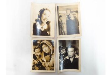 大映　松竹　東宝　映画　ブロマイド　写真100枚セット(女優、俳優、古写真、白黒写真、月よりの使者、プーサン、大都会の午前3時、五十円横丁、妖精は花の匂いがする)(R-081424)