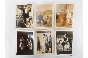 東映　松竹　大映　映画　ブロマイド　写真100枚セット(女優、俳優、古写真、白黒写真、春の渦巻、真白き富士の嶺、心臓破りの丘、邦画)(R-081425)