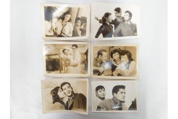 東映　松竹　大映　映画　ブロマイド　写真100枚セット(女優、俳優、古写真、白黒写真、春の渦巻、真白き富士の嶺、心臓破りの丘、邦画)(R-081425)