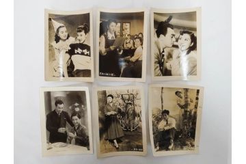 東映　松竹　大映　映画　ブロマイド　写真100枚セット(女優、俳優、古写真、白黒写真、春の渦巻、真白き富士の嶺、心臓破りの丘、邦画)(R-081425)