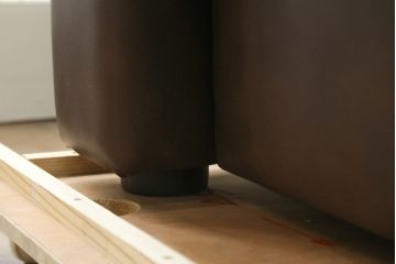 中古　美品　EKORNES(エコーネス)社　Stressless(ストレスレス)　リバティ ハイバック　クラシカルな佇まいの2人掛けソファ(ラブシート、二人掛け、2P、ラブソファ、2シーター)(定価約60万円)(R-081429)