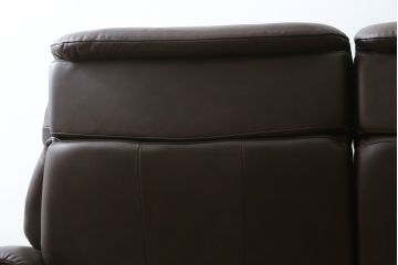 中古　美品　EKORNES(エコーネス)社　Stressless(ストレスレス)　リバティ ハイバック　クラシカルな佇まいの2人掛けソファ(ラブシート、二人掛け、2P、ラブソファ、2シーター)(定価約60万円)(R-081429)