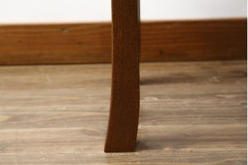 中古　美品　民芸家具　二月堂　上質な大人の空間づくりにぴったりな折りたたみ文机(ローテーブル、座卓、ちゃぶ台、作業台、センターテーブル、折り畳み)(定価約38000円)(R-081434)
