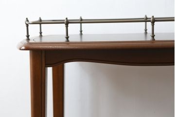 中古　美品　DREXEL HERITAGE(ドレクセルヘリテイジ)　Et Cetera(エトセトラ)　落ち着いた色合いのワゴン(トロリー、キッチンワゴン、キッチンラック、サイドテーブル、店舗什器)(R-081439)