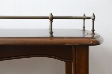 中古　美品　DREXEL HERITAGE(ドレクセルヘリテイジ)　Et Cetera(エトセトラ)　落ち着いた色合いのワゴン(トロリー、キッチンワゴン、キッチンラック、サイドテーブル、店舗什器)(R-081439)