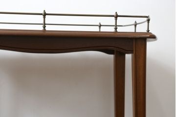 中古　美品　DREXEL HERITAGE(ドレクセルヘリテイジ)　Et Cetera(エトセトラ)　落ち着いた色合いのワゴン(トロリー、キッチンワゴン、キッチンラック、サイドテーブル、店舗什器)(R-081439)