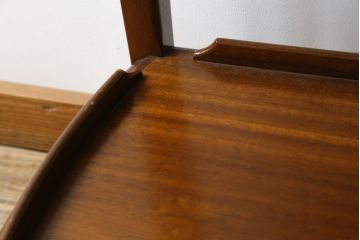 中古　美品　DREXEL HERITAGE(ドレクセルヘリテイジ)　Et Cetera(エトセトラ)　落ち着いた色合いのワゴン(トロリー、キッチンワゴン、キッチンラック、サイドテーブル、店舗什器)(R-081439)