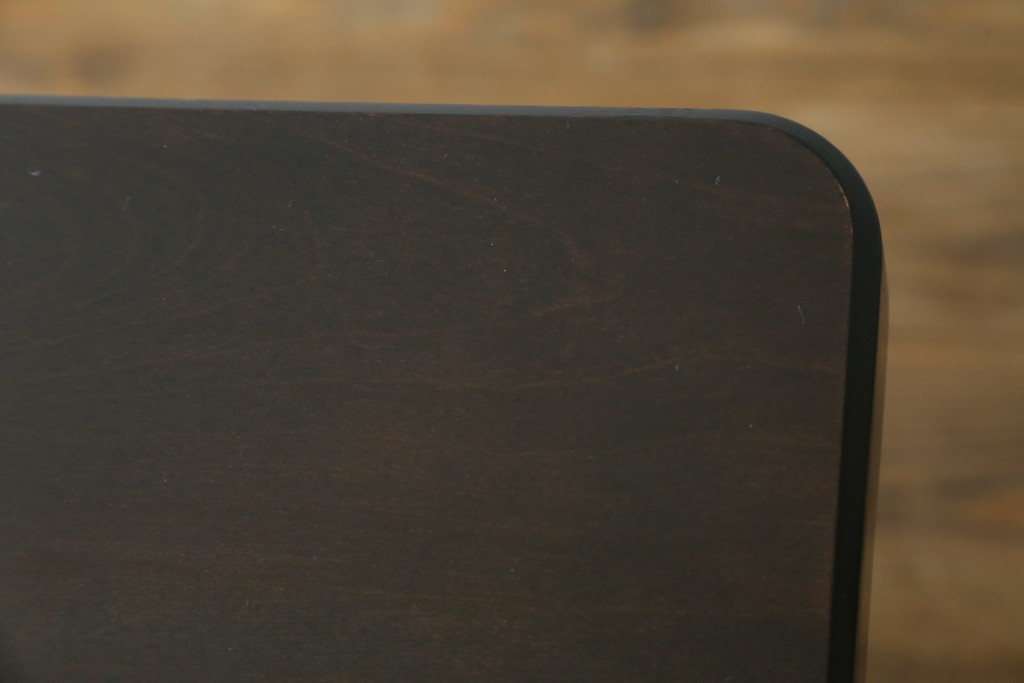 中古　特大サイズ　希少な廃番品　北海道民芸家具　洗練されたデザインが魅力のダイニングテーブル　(R-081440)