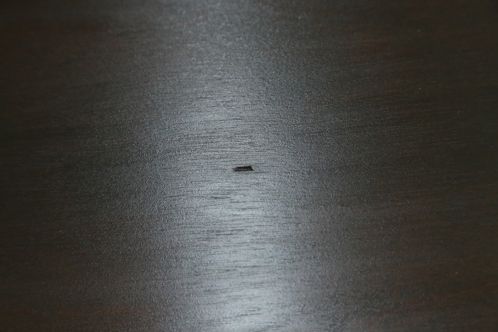 中古　特大サイズ　希少な廃番品　北海道民芸家具　洗練されたデザインが魅力のダイニングテーブル　(R-081440)