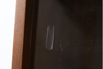 デンマークビンテージ　チーク材　木の温もりとスタイリッシュで飽きのこないデザインが魅力のライティングビューロー(簿記机、在宅ワーク、在宅用デスク、ワークデスク、北欧、ヴィンテージ)(R-081445)