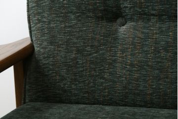 中古　美品　国産　職人手作り　カントリーハウス　Brugge(ブルージュ)　大正ロマンなお部屋にも馴染むクラシカルな挽き物脚デザインがお洒落な2Pソファ(二人掛け、2人掛けソファ)(定価約35万円)(R-081449)
