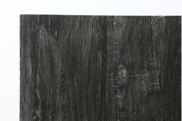 中古　希少!!　アンティーク調　総無垢材の味わい深い風合いが魅力的なボックス型コンソールテーブル(カウンターテーブル、サイドテーブル、飾り台)(R-081454)