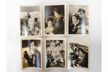 東宝　大映　松竹　映画　ブロマイド　写真110枚セット(時代劇、女優、俳優、古写真、白黒写真、月から来た男、青春銭形平次、お夏清十郎、邦画)(R-081460)